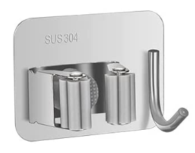 broom holder self adhesive