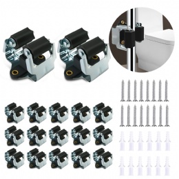 mop holder wall mounted-black zinc paint